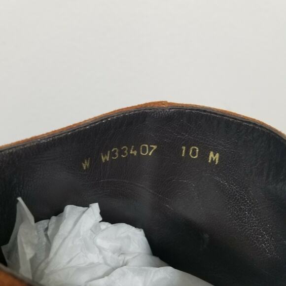 NIB Stuart Weitzman Notazzie Booties US 10 Amaretto Brown Suede Ankle Boots $575 - Picture 11 of 12